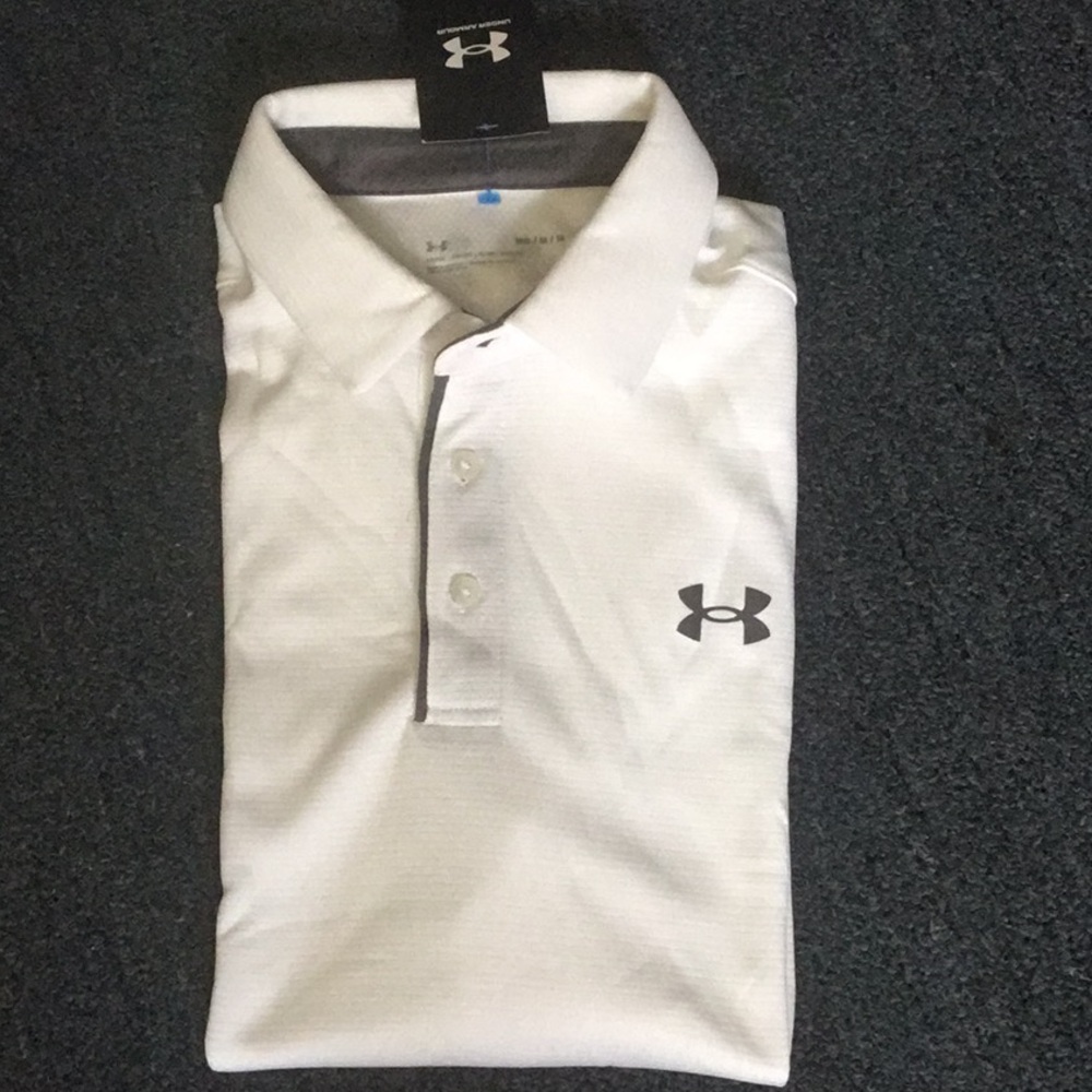 UNDER ARMOUR GOLF SHIRT. - Picture 1 of 4